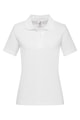 Dames Poloshirt Stedman ST3100 wit